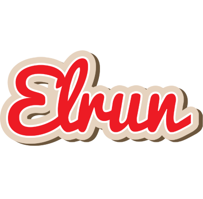 Elrun chocolate logo