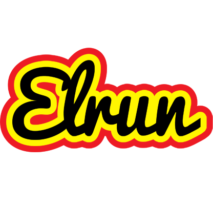 Elrun flaming logo