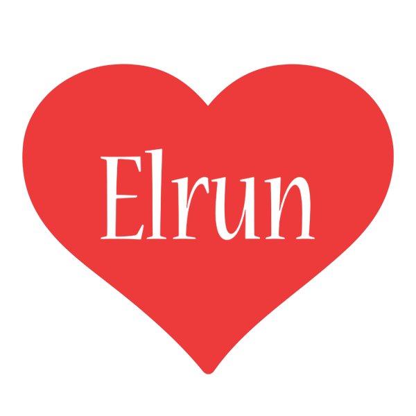 Elrun love logo