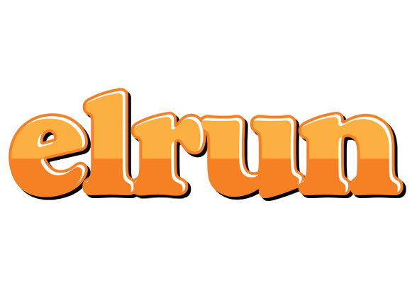 Elrun orange logo