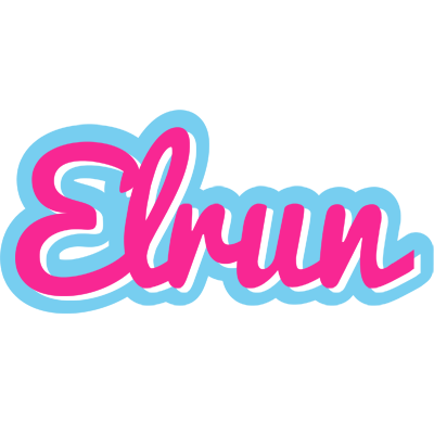 Elrun popstar logo