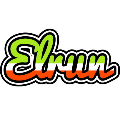 Elrun superfun logo