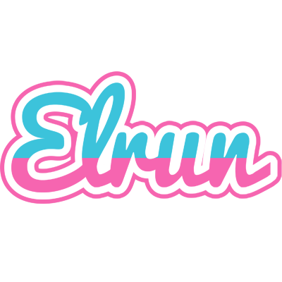 Elrun woman logo