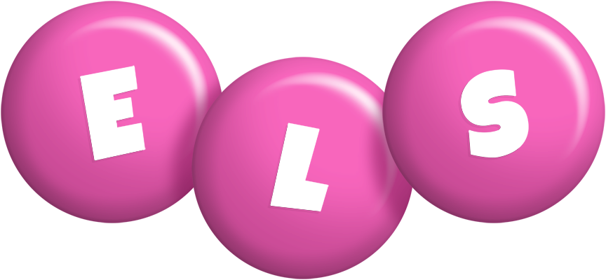 Els candy-pink logo