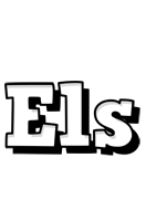 Els snowing logo