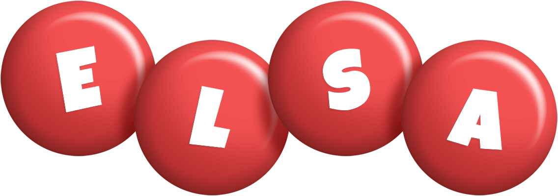 Elsa candy-red logo