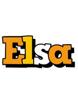 Elsa cartoon logo