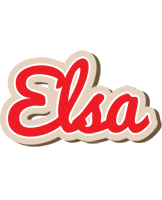 Elsa chocolate logo