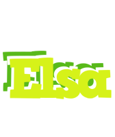 Elsa citrus logo