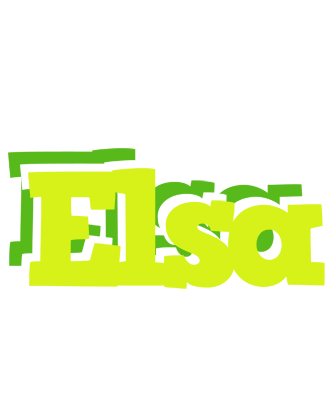 Elsa citrus logo