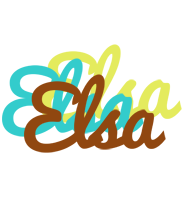 Elsa cupcake logo