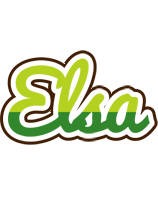 Elsa golfing logo