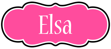 Elsa invitation logo
