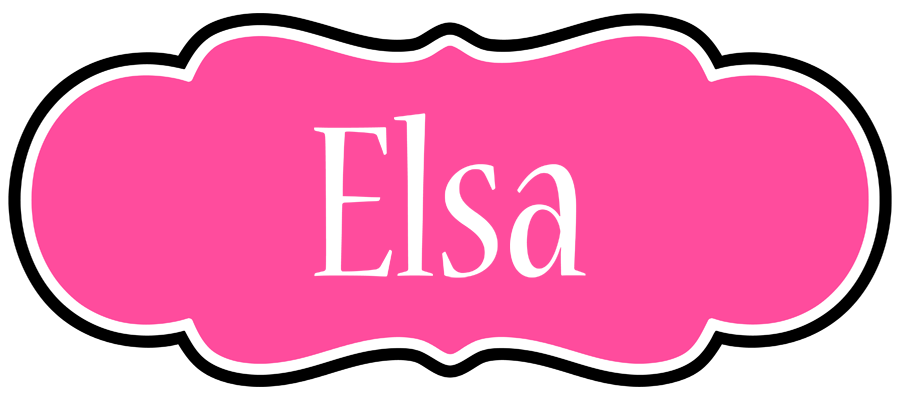 Elsa invitation logo
