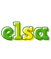 Elsa juice logo