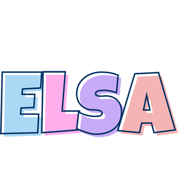 Elsa pastel logo