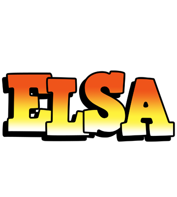 Elsa sunset logo