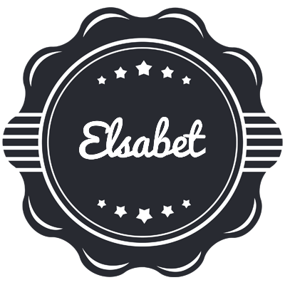 Elsabet badge logo