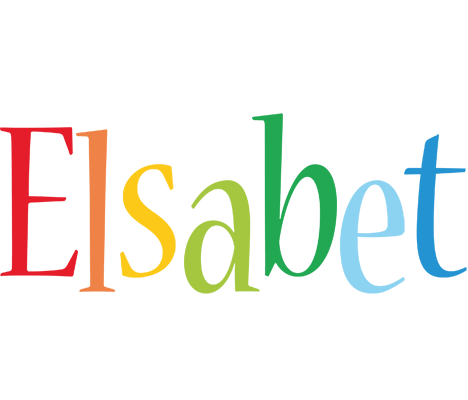 Elsabet birthday logo
