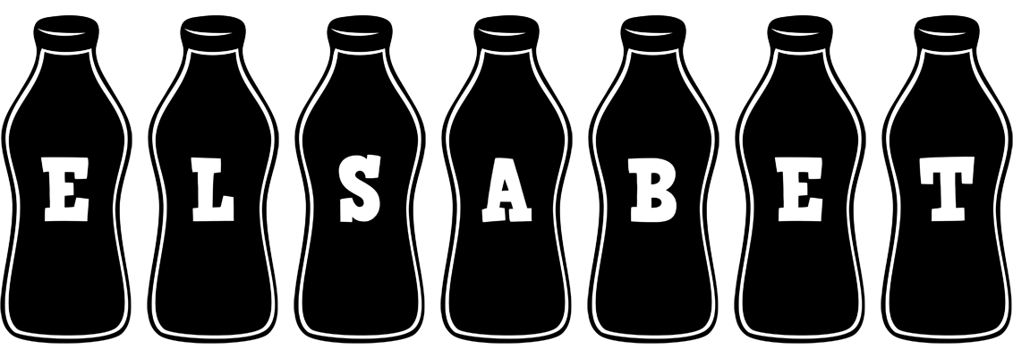 Elsabet bottle logo