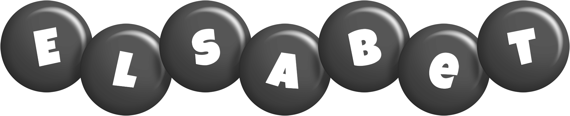 Elsabet candy-black logo