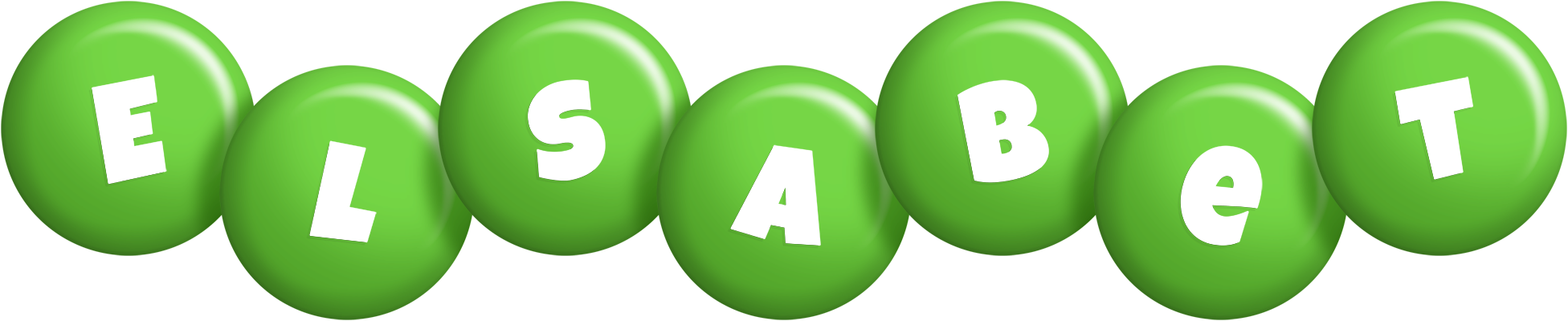 Elsabet candy-green logo