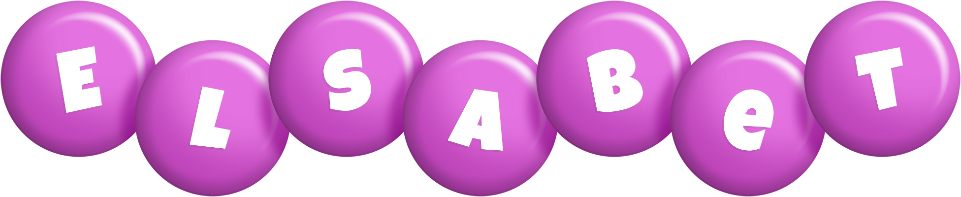 Elsabet candy-purple logo