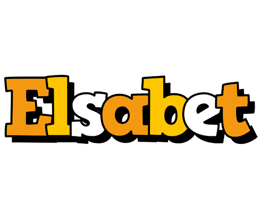 Elsabet cartoon logo