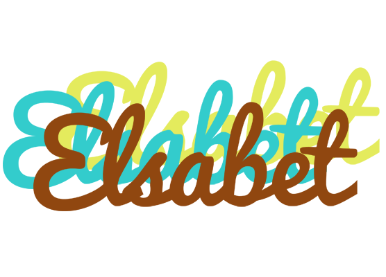 Elsabet cupcake logo
