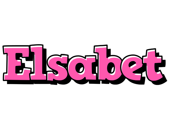 Elsabet girlish logo