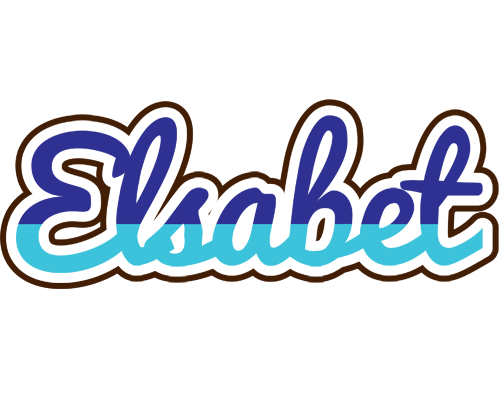Elsabet raining logo