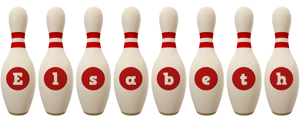 Elsabeth bowling-pin logo