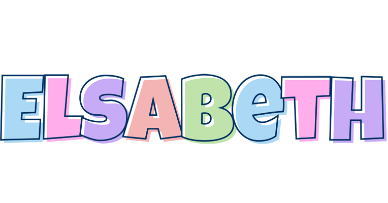 Elsabeth pastel logo