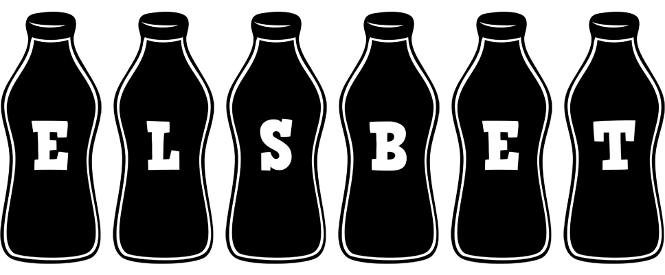 Elsbet bottle logo