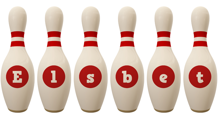Elsbet bowling-pin logo