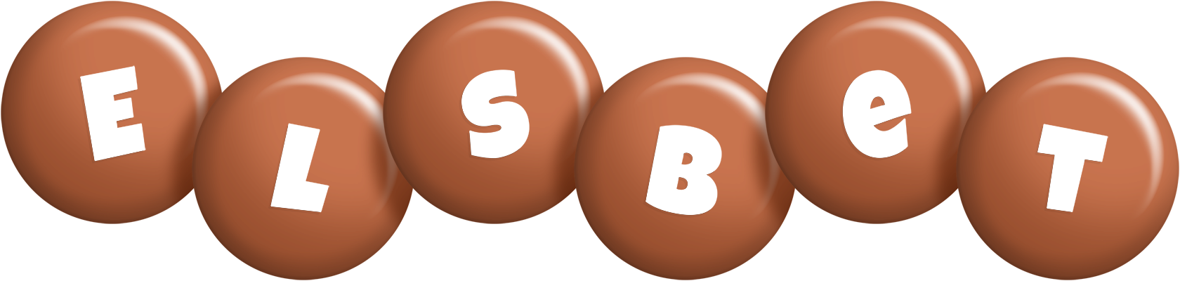 Elsbet candy-brown logo