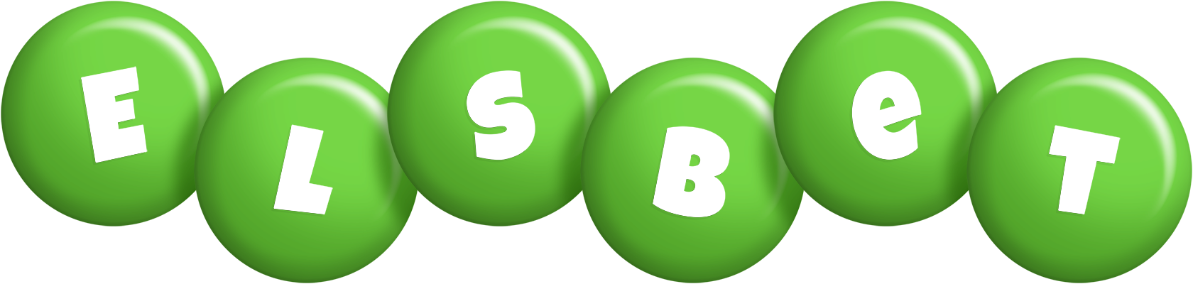 Elsbet candy-green logo