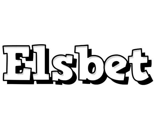 Elsbet snowing logo