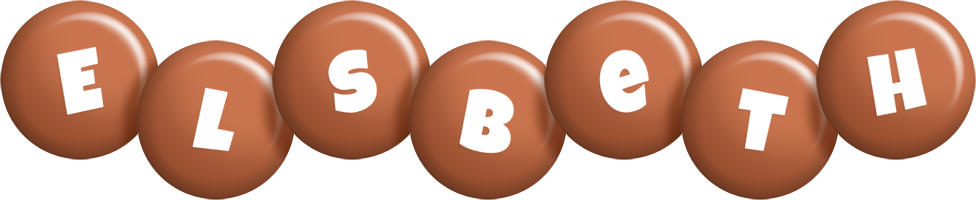 Elsbeth candy-brown logo