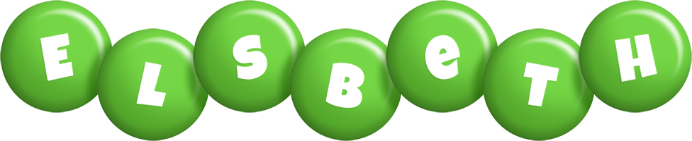 Elsbeth candy-green logo