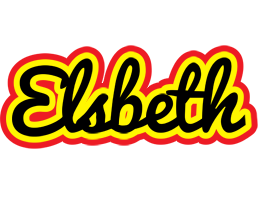 Elsbeth flaming logo