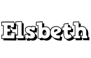 Elsbeth snowing logo