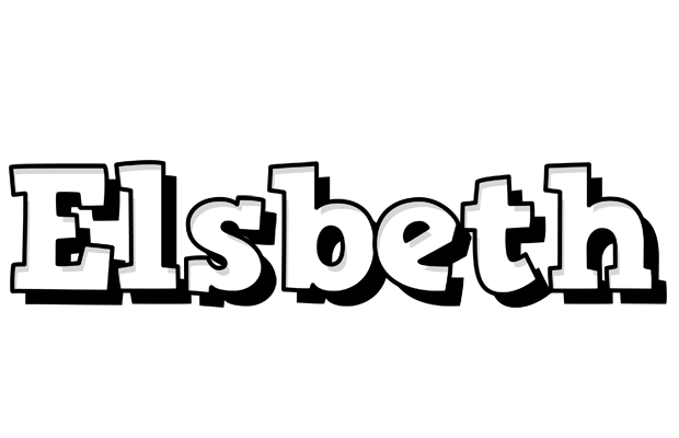 Elsbeth snowing logo