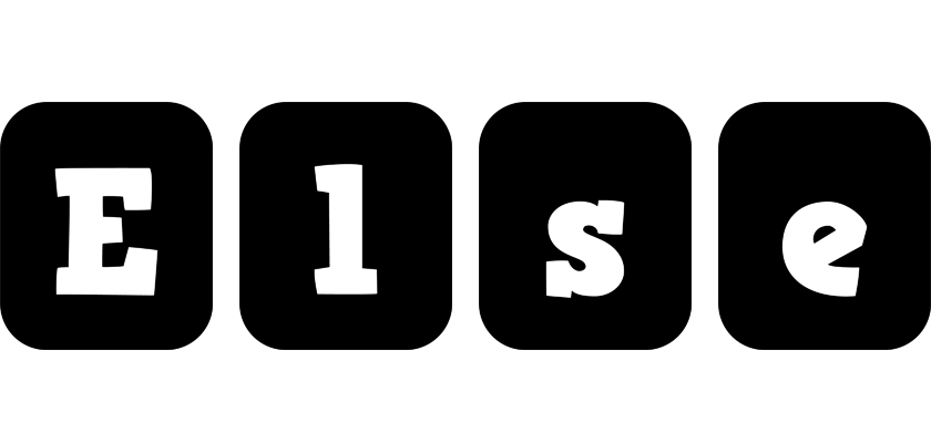 Else box logo