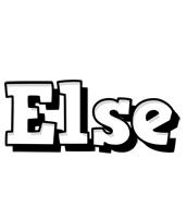 Else snowing logo