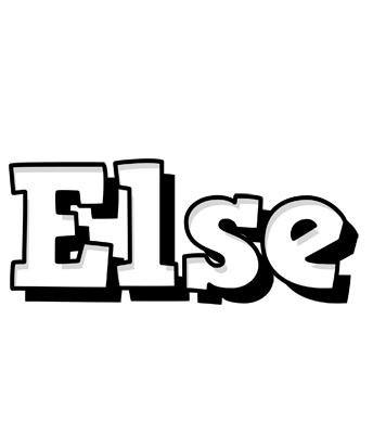 Else snowing logo