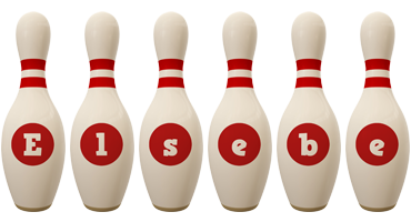 Elsebe bowling-pin logo