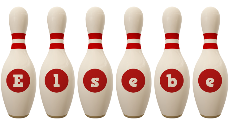 Elsebe bowling-pin logo