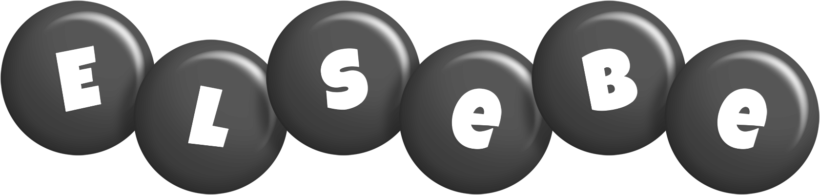 Elsebe candy-black logo