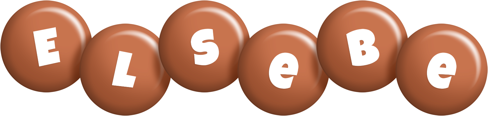 Elsebe candy-brown logo